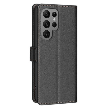 Чохол-книжка RFID Anti-theft Leather для Samsung Galaxy S25 Ultra 5G - чорний