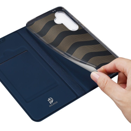 Чехол-книжка DUX DUCIS Skin Pro Series на Samsung Galaxy S24 FE 5G - синий