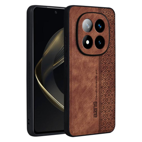 Протиударний чохол AZNS 3D Skin Feel для Xiaomi Redmi Note 14 Pro 4G Global - коричневий