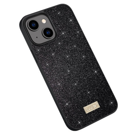 Чехол SULADA Glittery для iPhone 15 - черный