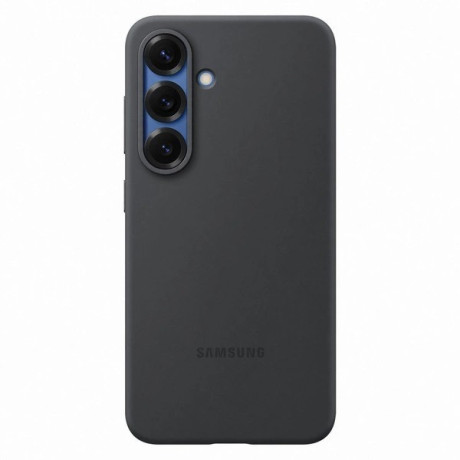 Оригинальный чехол Samsung Silicone Case для Samsung Galaxy S25 - black (EF-PS931CBEGWW)