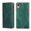 Чехол-книжка Gloss Oil Solid для iPhone XR - зеленый
