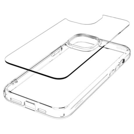 Оригінальний чохол Spigen Crystal Hybrid для iPhone 15 - Crystal Clear