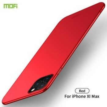 Ультратонкий чехол MOFI Frosted PC на iPhone 11 Pro Max- красный