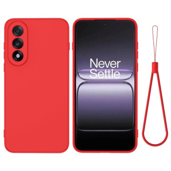 Силіконовий чохол Solid Color Liquid Silicone на OnePlus Nord 5/Ace 5 Ultra - червоний