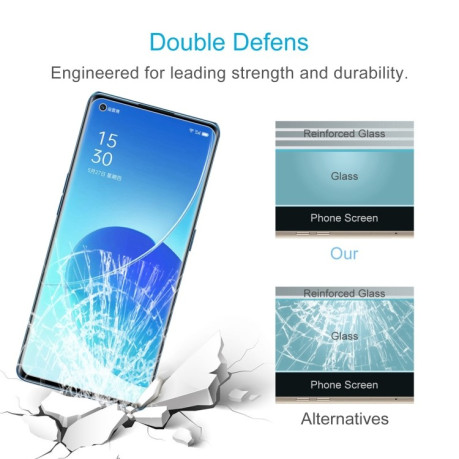 Защитное стекло 0.26mm 9H 2.5D на OPPO Reno7 Pro 5G / Reno6 Pro 5G