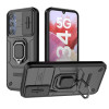 Противоударный чехол Sliding Camshield для Samsung Galaxy M34 5G - черный