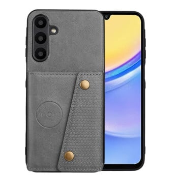 Противоударный чехол Double Buckle для Samsung Galaxy A56 5G - серый