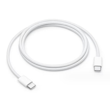 Кабель 60W USB-C/Type-C до USB-C/Type-C Fast Charging Data Cable, Length: 1m - білий