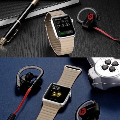 Ремінець Leather Loop Magnetic для Apple Watch 38/40mm - хакі