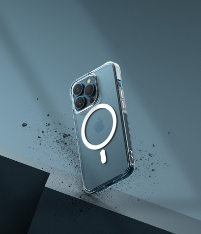 Оригинальный чехол Ringke Fusion (MagSafe) для iPhone 13 Pro Max - transparent