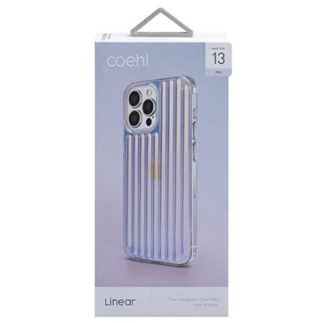 Оригинальный чехол UNIQ etui Coehl Linear для iPhone 13 Pro - iridescent