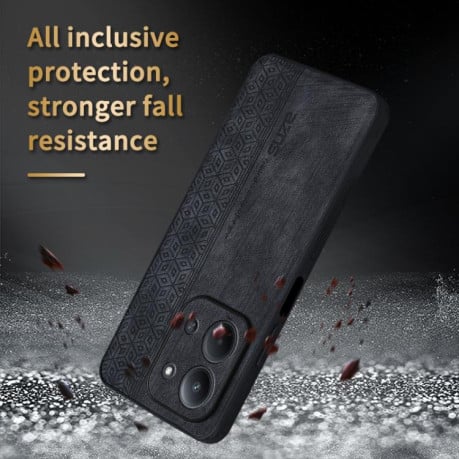 Чохол AZNS з 3D-тисненням та м'яким покриттям Skin Feel на Xiaomi Redmi 15C 5G/4G EU 173mm - чорний
