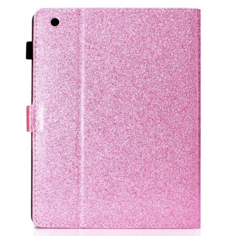 Чехол-книжка Varnish Glitter Powder на iPad 2 / 3 / 4 - розовый