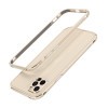 Металевий бампер Aurora Series для iPhone 12 Pro Max - золотий