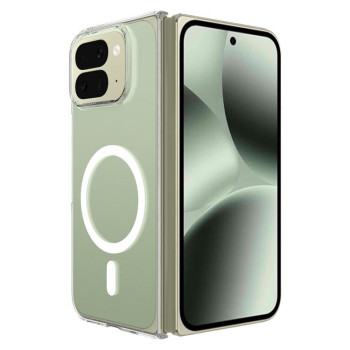 Противоударный чехол Scratchproof PC Transparent MagSafe на Google Pixel 10 Pro Fold