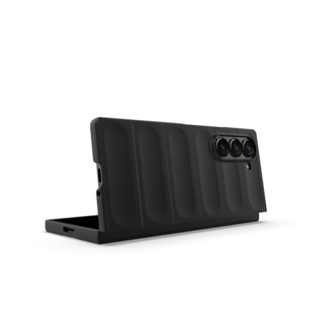 Силиконовый чехол Magic Flannel для Samsung Galaxy Fold 6 - серый