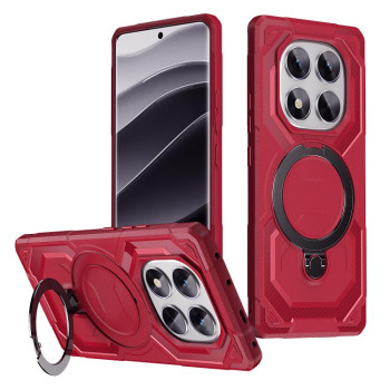 Протиударний чохол MagSafe Magnetic Frosted TPU для Xiaomi Redmi Note 14 Pro 5G - червоний