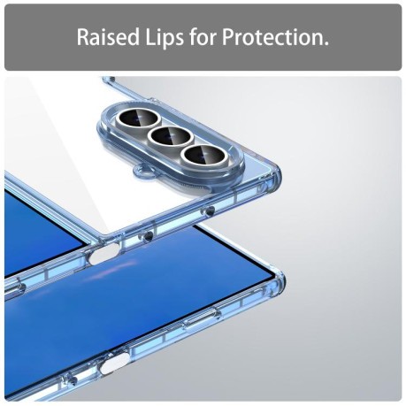 Чехол Airbag Magsafe PC Hybrid TPU для Samsung Galaxy Fold 7 5G - синий