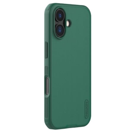 Чехол NILLKIN Frosted Shield Pro гибрид с матовым покрытием на iPhone 17 - зеленый