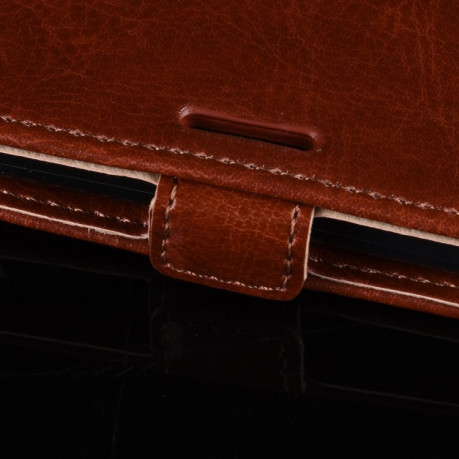 Флип-чехол Texture Single на Samsung Galaxy A51-коричневый