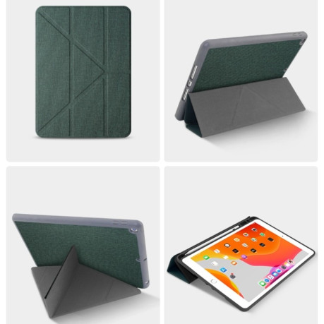 Чохол-книжка Mutural Multi-fold Smart для iPad 10.9 2022 - червоний