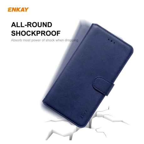 Чохол-книжка ENKAY Hat-Prince Samsung Galaxy A52/A52s - синій