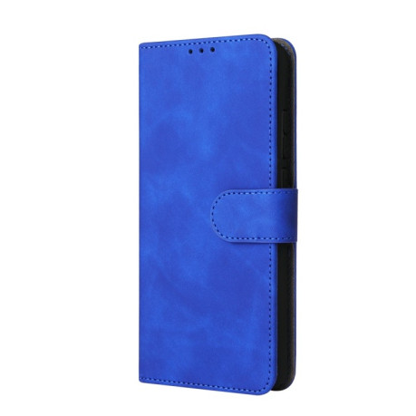 Чехол-книжка Solid Color Skin Feel на Samsung Galaxy A02s - синий