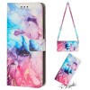 Чохол-книжка Crossbody Painted Marble для Xiaomi Redmi Note 12 Pro Speed / Poco X5 Pro 5G - різнокольоровий