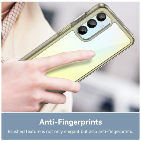 Противоударный чохол Colorful Acrylic Series для Samsung Galaxy A26 5G - прозрачно-серый