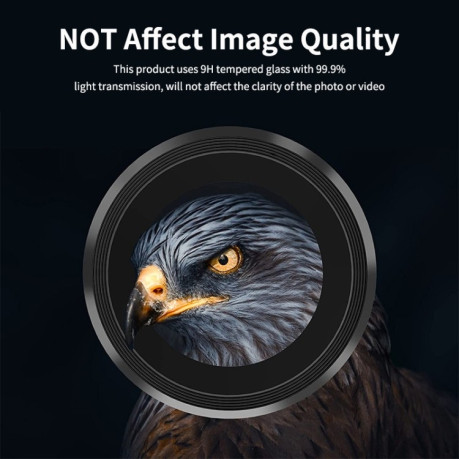 Захисне скло на камеру ENKAY Aluminium для Samsung Galaxy S24 5G - сіре