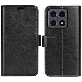 Чехол-книжка R64 Texture Single на Xiaomi 15T - черный