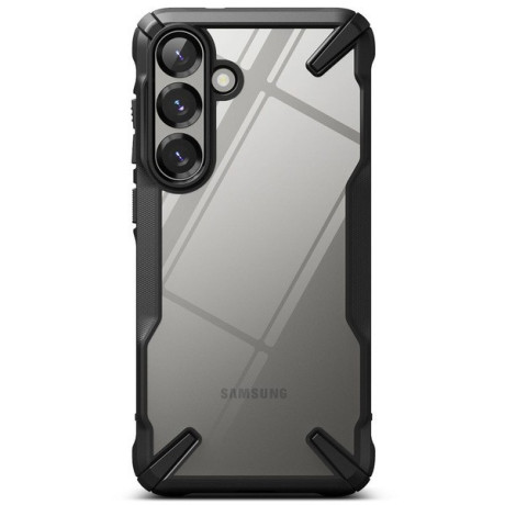 Оригинальный чехол Ringke Fusion X Design durable для Samsung Galaxy S25 - Black