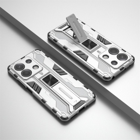Протиударний чохол Supersonic для Redmi Note 13 - сріблястий