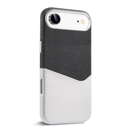 Чехол Kalebol Cloth Textue Stitching Card Slot Magnetic на iPhone Air - серый