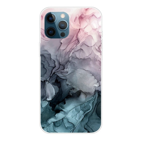 Противоударный чехол Marble Pattern для iPhone 13 Pro Max - Abstract Light Pink