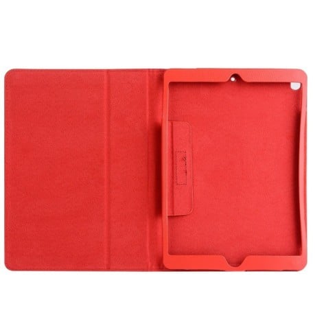 Чохол-книжка Litchi Texture 2-fold на iPad Pro 10.5/Air 2019-червоний