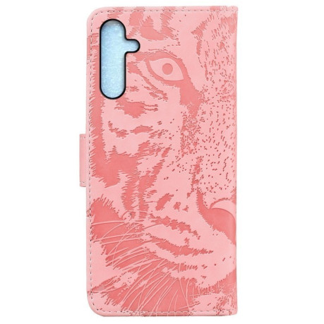 Чохол-книжка Tiger Embossing для Samsung Galaxy A25 5G - рожевий