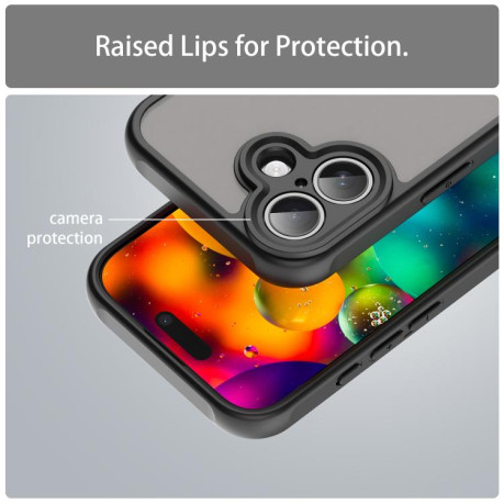 Чехол Fan Dun Series TPU Hybrid PC на iPhone 17 - черный