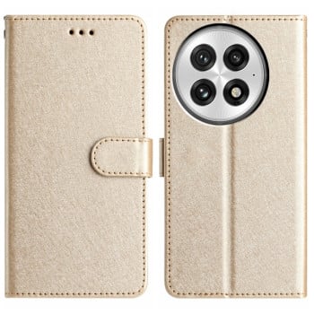 Чохол-книжка Silk Texture Horizontal Flip Leather для OnePlus 13 - золотий