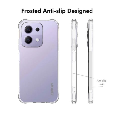 Силиконовый прозрачный чехол ENKAY Clear на Xiaomi Redmi 15C 5G / 4G Global 171mm