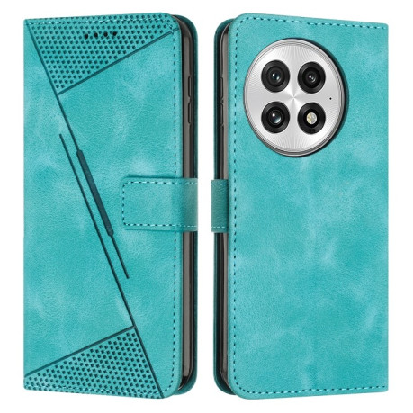 Чехол-книжка Dream Triangle Leather на OnePlus 13 - зеленый