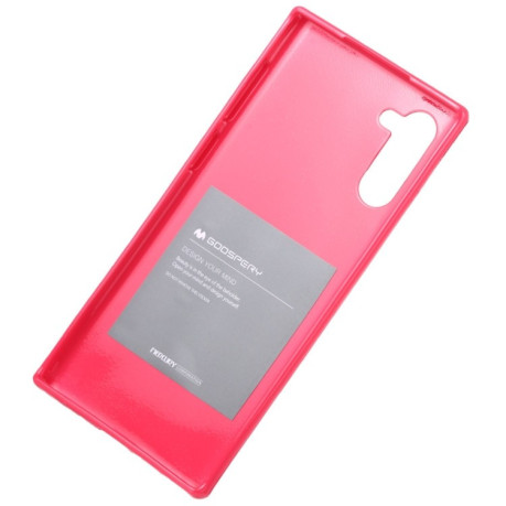 Чохол MERCURY GOOSPERY JELLY на Samsung Galaxy Note 10-червоний