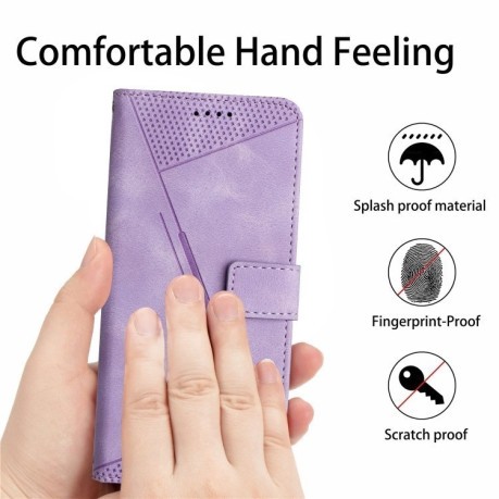 Чохол-книжка Dream Triangle Leather на Infinix Hot 50 4G - фіолетовий