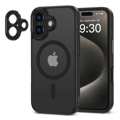 Чохол Tech-Protect MagCam MagSafe для iPhone 16 - Semi-Transparent