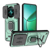Протиударний чохол Sliding Camshield для Realme 12+ 5G/12 4G/13 4G - зелений