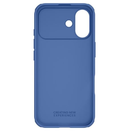 Чехол NILLKIN CamShield Pro со шторкой на камеры на iPhone 17 - синий