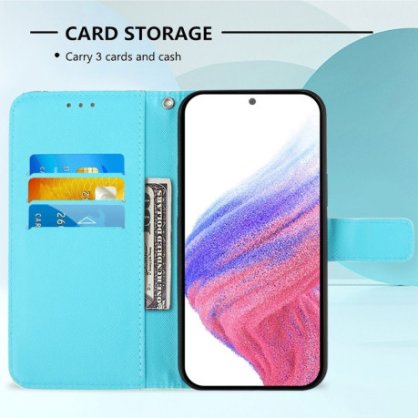 Чехол-книжка 3D Painting для Xiaomi 14T Pro - Color Drop Wind Chimes