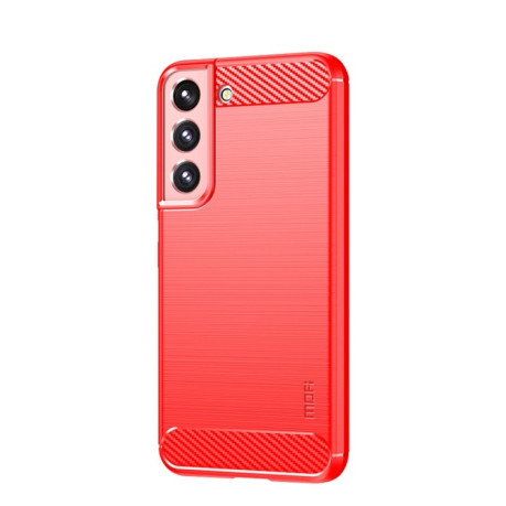 Противоударный чехол MOFI Gentleness Series для Samsung Galaxy S22 5G - красный