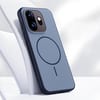 Магнитный чехол Boundless с мягким покрытием для OnePlus 15T — тёмно-синий